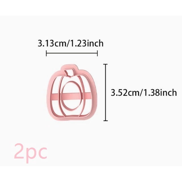 Molde de arcilla polimérica de setas de hoja de arce de calabaza de zorro | Corte de moldes de alta precisión, imprescindible for el bricolaje hecho a mano.