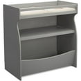 thumbnail image 3 of Delta Children Gateway 2-in-1 Changing Table and Storage Unit, Gray, 3 of 5