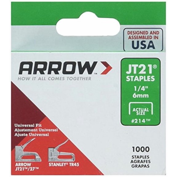 Arrow Fastener 091-214 Jt21 Type Staples