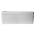 thumbnail image 3 of Pemberly Row Decorative Lip Apron Single Bowl Fireclay Farmhouse Kitchen Sink, 3 of 10