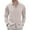 Beige, variant on WTOBBY Men's Loose-Fitting Casual Button-Down Long Sleeve Shirt in Solid Color, Versatile and Comfortable for Everyday and Business Wear,Beige L