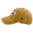 thumbnail image 5 of 250th Anniversary USA Hat Patriotic 1776-2026 Commemorative Baseball Cap Vintage Adjustable Embroidered Hat Veterans Gifts,Yellow, 5 of 5