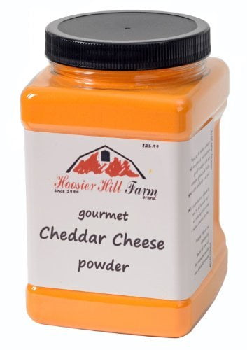 Hoosier Hill Farm Cheddar Cheese Powder, Cheese lovers 2.5 lb. size by Hoosier Hill Farm