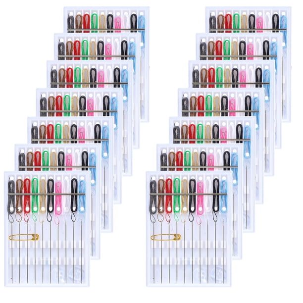Kit de costura MTLEE Mini Quick Fix 140 piezas con aguja e hilo