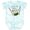 Tie Dye Green, variant on Inktastic This is How I Roll Cute Sushi Boys or Girls Baby Bodysuit