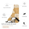 thumbnail image 5 of ZNDUO Bath Towel, Cartoon Cute Rainbows Orange Pattern Oversized Quick Dry Bath Towel Beach Towel - 27.5"x55", 5 of 8