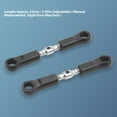 thumbnail image 4 of RC Car Camber Links, RC Steering Tie Rod 2 Pieces High Strength 2.05in Adjustable  For 1/16 RC Car, 4 of 8
