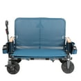 thumbnail image 3 of Ozark Trail Folding Beach Cart Wagon with Seating, Blue, 30in Height, 3 of 5