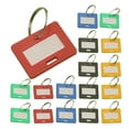 thumbnail image 4 of Dayesque 50pcs Numbered Key Tags Plastic Key Tags with Colorful Key Labels and Metal Keychain Numbered Labels for Security and Access Control, 4 of 8
