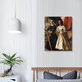 WGOD , a Nonagenarian Housemaid Gallery Wrap Canvas Art Print Ready