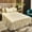 Luxury Lace Bedskirt Under $5 a2, variant on BRELIL Elegant Lace Bed Skirt, Full Coverage Dust Ruffle Bedskirt, Dirtproof Washable All-Season Bed Cover for Queen King Size Bed, Luxury Bedroom Decor Home Furnishing