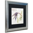 thumbnail image 2 of Trademark Fine Art "Paris Botanique Red Poppy" Canvas Art by Jennifer Redstreake Black Matte, Silver Frame, 2 of 4