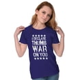 thumbnail image 4 of Declare Thumb On You Geek Nerd Womens Slim Fit Graphic Tee Brisco Brands L, 4 of 5