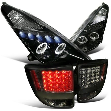2001 Cobra Tail Lights Spec-D Tuning For 2000-2005 Toyota Celica Projector Headlights + Led Tail Lights Smoke Combo (Left+Right) 2000 2001 2002 2003 2004 2005 ()