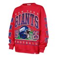 thumbnail image 2 of Women's '47  Red New York Giants Go Big Oversized Pullover Sweatshirt, 2 of 3