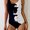 16, variant on Top-kevin Women's 2 Piece Swimsuit Halter String Bikini Adjustable Bathing Suit
