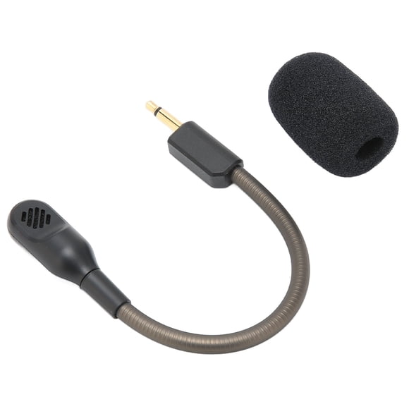 Perche de Micro, Casques de Jeu Réglables Microphone Clair Prise 3,5 mm pour BlackShark V2