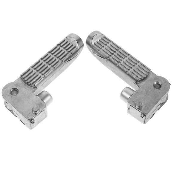 1 Pair Motorcycle Footpegs Highway Pegs Aluminum Alloy Pedal for Electric Vehicle