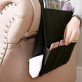 thumbnail image 5 of Sofa Armrest Organizer - Arm Chair Holder Storage Organizer, Remote Control Bracket Pockets for Magazines, Phone, Book, and Glasses, 5 of 5