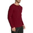 thumbnail image 4 of HAOMEILI Men's Henley Shirts Short/Long Sleeve Button T-Shirt Lightweight Fashion Casual Pullover Shirt, 4 of 6