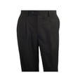 thumbnail image 6 of Men Pacelli Double Breasted Suit Classic Peak Lapel Pleated pants GILBERT Black, 6 of 6