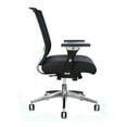 thumbnail image 2 of TygerClaw Mesh Mid Back and Fabric Seat Office Chair, 2 of 4