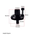 thumbnail image 2 of HEALEEP Hi-Hat Cymbal Stand Hi-Hat Cymbal Holder Instrument Parts Cymbal Stand Black, 2 of 8