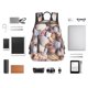 thumbnail image 4 of Disketp Sea Shells Mochila Ligera e Impermeable, Mochila de Día Resistente para Viajes, Senderismo y Uso Diario para Hombre y Mujer, 4 of 7