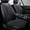 Black#2, variant on Breathable Car Seat Cushion & Backrest Set | 3D Ventilated Mesh Design | Summer Cooling Cushion (43.3"x19.68") | All-Season Comfort for Cars & Office Chairs | Includes 1 Integrated Cushion+Backrest