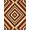 Brown, Pattern 2, variant on ODIKA 6'x9' Machine Washable Non-Slip Area Rug, Geometric Burnt Orange High Traffic Rug, Orange, 1279892