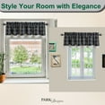 thumbnail image 5 of Park Designs Fairfield Lined Layered Valance 16"L, 5 of 6