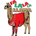 thumbnail image 3 of CafePress - Fa La La Llama Women's Light Pajamas - Women's Short Sleeve Print T-Shirt and Pants Light Cotton Pajama Set, 3 of 7