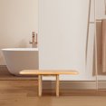 thumbnail image 2 of WHAMVOX Posture Correction Kneeling Office Chair Light Brown Bamboo For Adults Home Use 1Set, 2 of 6