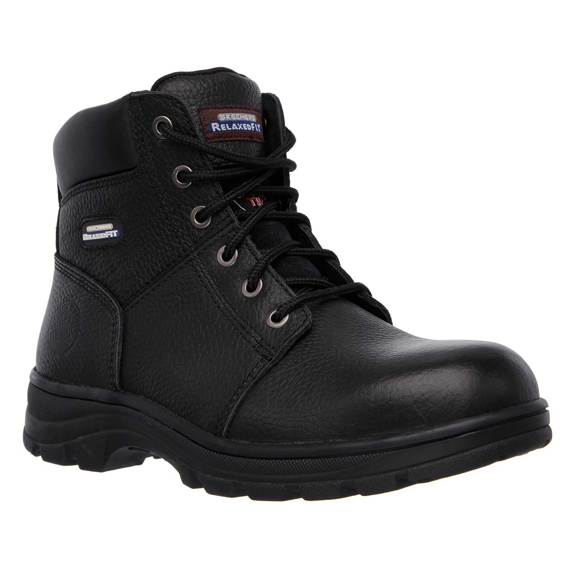 Skechers Work Men s Workshire Steel Toe Lace-up Work Boot