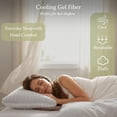 thumbnail image 2 of Bed Pillows Queen Size Set of 2 | Soft Down Alternative Cooling Bed Pillow for Sleeping | Soft Pillows for Bed | 20x30 Hotel Pillow, Queen Pillows 2 Pack for Back, Stomach or Side Sleepers, 2 of 7