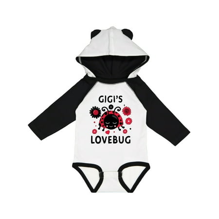 

Inktastic Valentine s Day Gigi s Lovebug Gift Baby Boy or Baby Girl Long Sleeve Bodysuit