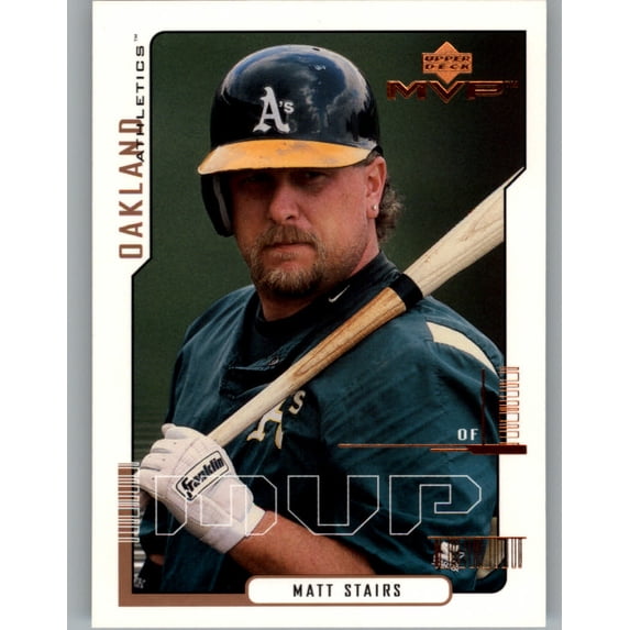 2000 Upper Deck MVP #19 Matt Stairs MLB Baseball Trading Card