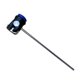 thumbnail image 4 of Mazo de pedal para bombo, parches de goma redondos, mazo de pedal para bombo para bajo Azul, 4 of 9