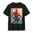 thumbnail image 3 of Spider-Man 180g Adult Polyester Crew Neck T-Shirt - Ironing, 3 of 7