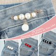 thumbnail image 5 of 18 piezas broche de perlas de imitación alfileres suéter chal clips perlas artificiales broche alfileres de seguridad elegante perla cardigan collar broche clips para mujeres, 5 of 5