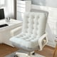 thumbnail image 5 of Cojín de Asiento Grueso con Respaldo Ajustable | Cojín de Poliéster de 80 X 45 Cm | Cojín Elástico Suave para Silla de Comedor, Oficina, Sofá, Suelo, Comodidad y Soporte En El Hogar., 5 of 6