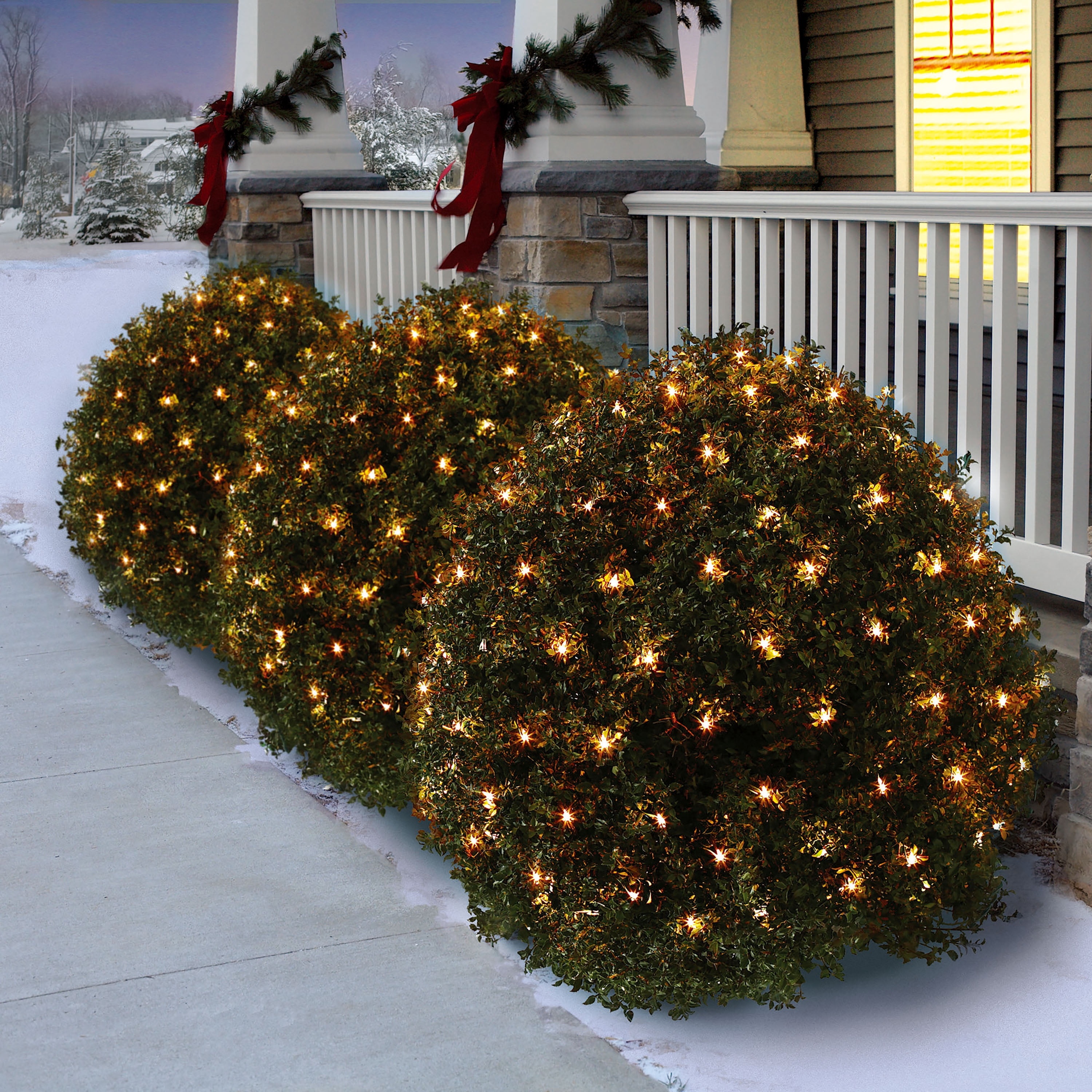 Holiday Time 150ct Incandescent Christmas Net Lights photo 2