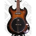 thumbnail image 4 of Dean 6 String Gran Sport Solid Body Banjo Guitar - Tobacco Sunburst (GS B6 TSB), 4 of 10