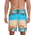thumbnail image 1 of Fotbe Boards and Beach Pantalones Cortos de Pijama para Hombre, Ropa de Dormir, Pantalones de Pijama Cortos para Hombre-X-Large, 1 of 6