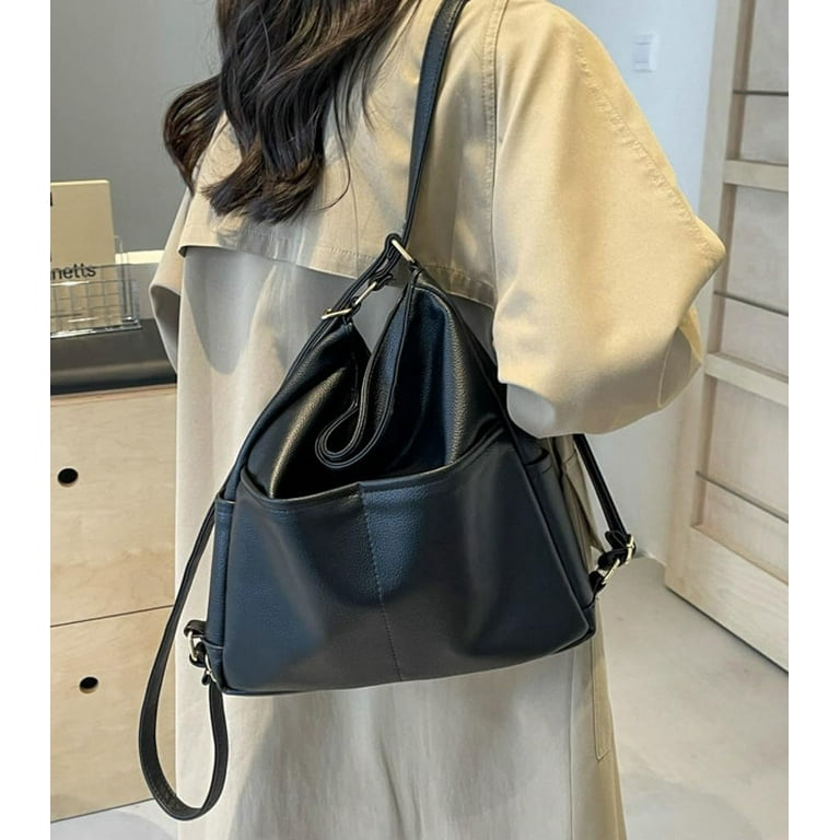 JLMMEN Shoulder Bag for Women Vintage Vegan Leather Hobo Bag JLMMEN Shoulder Bag for Women Vintage Vegan Leather Hobo Bag