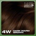 thumbnail image 6 of Clairol Natural Instincts Demi-Permanent Hair Color Creme, 4W Dark Warm Brown, Hair Dye, 1 Application, 6 of 12