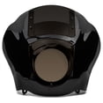 thumbnail image 1 of Krator Black & Smoke Quarter Fairing Windshield Kit Compatible with Harley Davidson XL FXR Dyna, 1 of 8