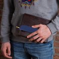 thumbnail image 4 of 12 Uds. Estuche para rotuladores de cuero, funda suave para bolígrafo para hombres y mujeres, funda protectora para lápices, 14,5*3,1 cm, 4 of 5