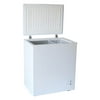 Koolatron KCF51WNG 5.1 Cu ft (145 Liters) Chest Freezer with Wheels, White