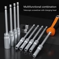thumbnail image 2 of COOLHOOD Multipurpose 30mm Socket Wrench 4-14mm Hexagonal Bit Socket 1/4Inch Drive for Mechanical Repairs or Car Maintenance, 2 of 3